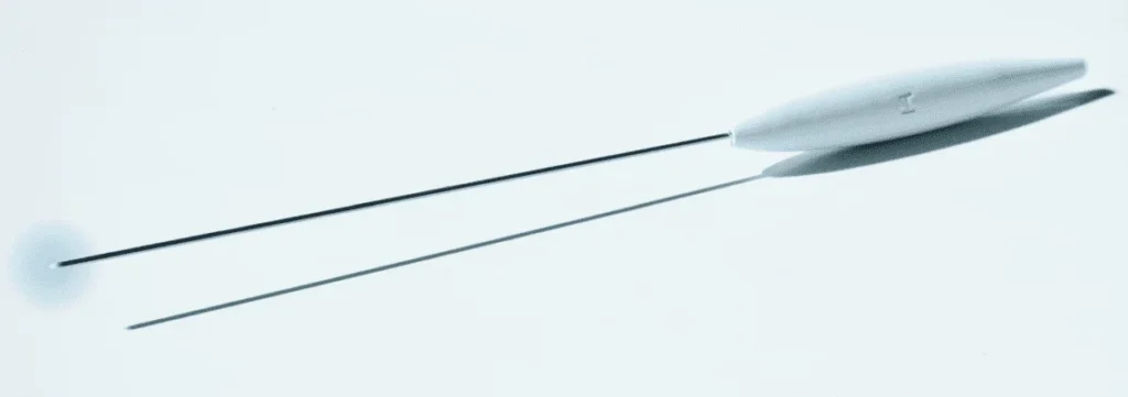 Closeup of needles